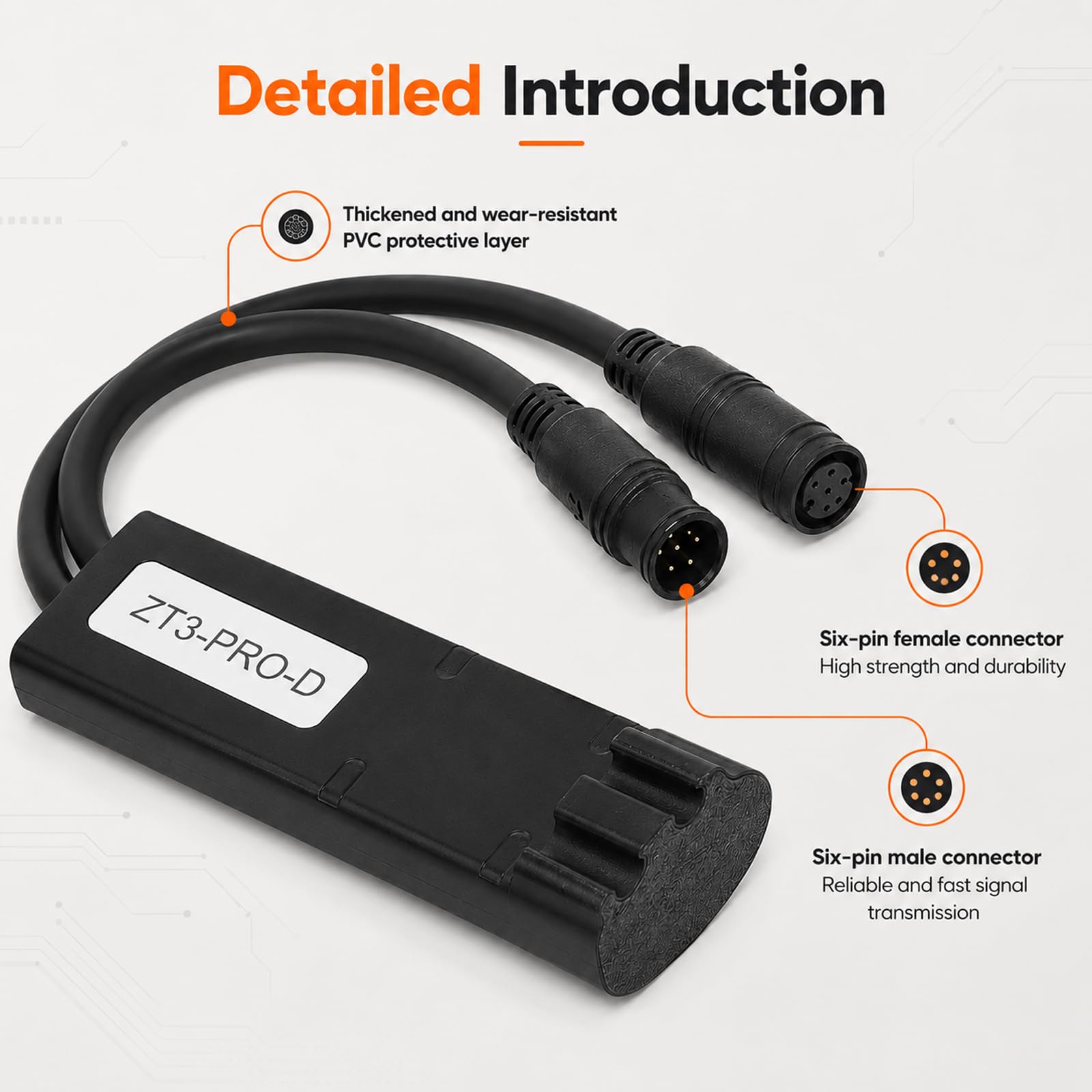 Tuning Chip Unlock Cable kompatybilny z Segway Ninebot ZT3 Pro D skuter elektryczny, Performance Upgrade Travd 35-40 km/h, niestandardowy kabel do zwalniania prędkości