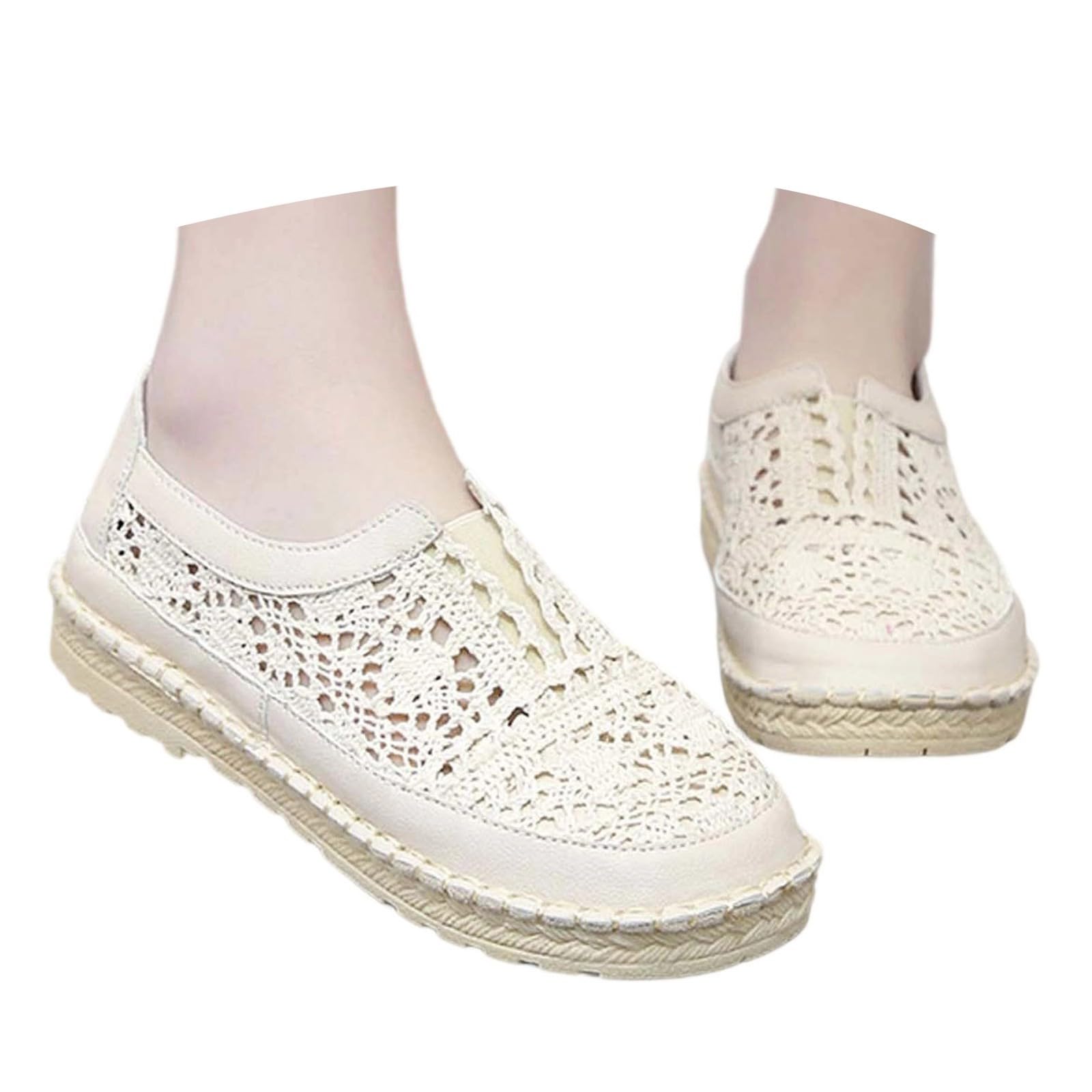 Zapatillas Deportivas Informales Transpirables de Verano con Suela Suave, Parte Superior de Malla y Tallas Grandes.