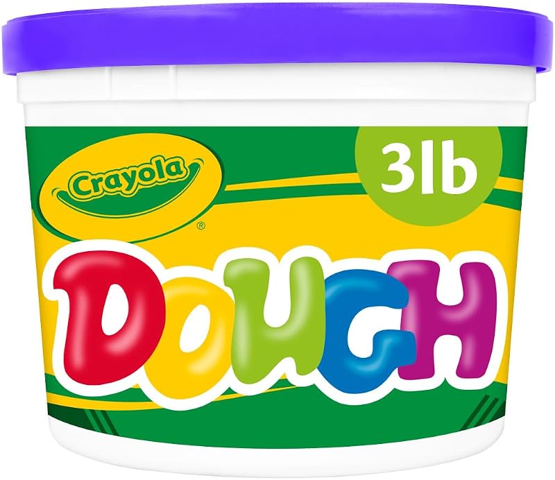 Masa Crayola - Púrpura (3 lb), masa para modelar a granel para niños, alternativa a la arcilla, recipiente resellable, a partir de 3 años, ideal para artes y manualidades infantiles