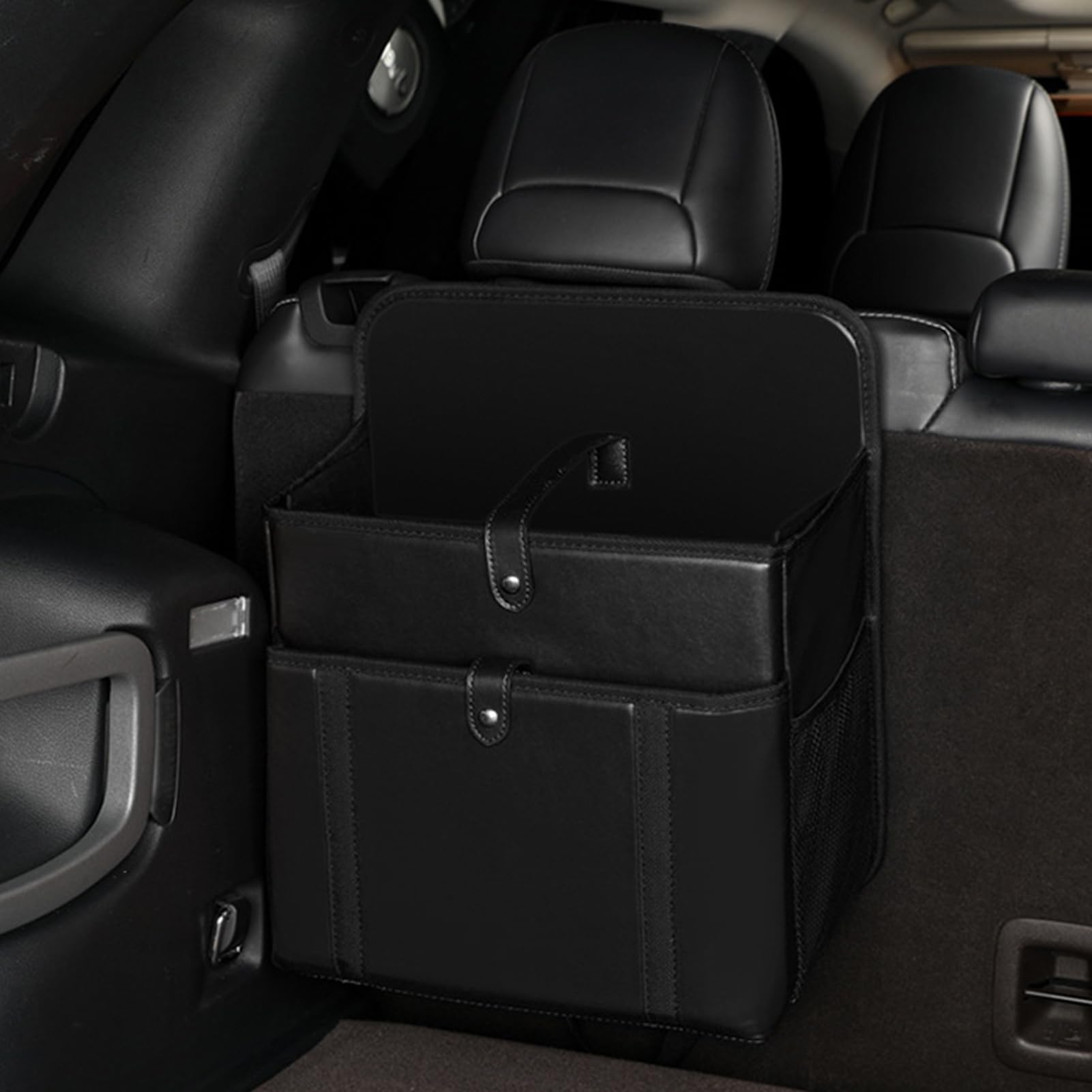 Organizzatore per sedile posteriore per auto, scatola di immagazzinaggio di grande capacità, organizer per auto dietro i sedili, per SUV, camion, veicoli, viaggi su strada, campeggio, spostamenti,