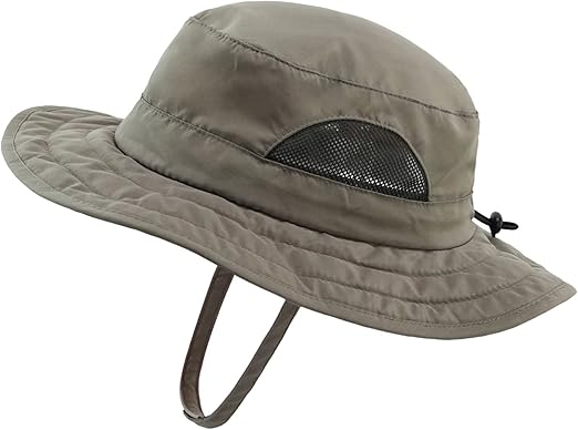 Connectyle Kids Sun Hat for Boys Girls Wide Brim Bucket Hat UPF 50+ Sun Protection Hat Breathable Summer Beach Hat