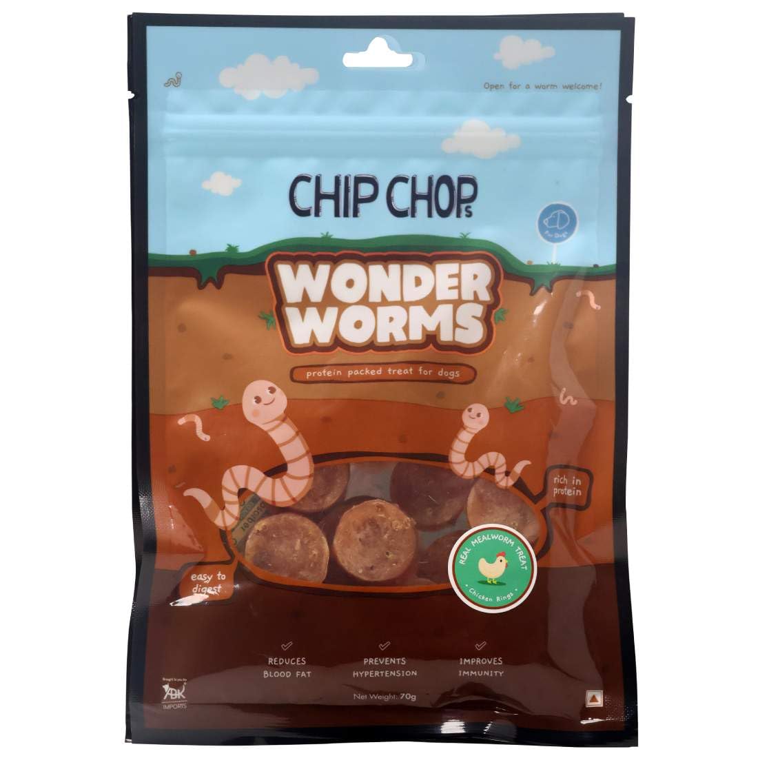 See full amazon price history chart for Chip Chops Mini Chicken MEALWORM Dog Treat First Time in India, High Protein and Chitosan, Suitable for All Dog Breeds (Chicken Rings) Chip Chops Mini Chicken MEALWORM Dog Treat First Time in India, High Protein and Chitosan, Suitable for All Dog Breeds (Chicken Rings) (B0CFFQMT79) Amazon Price History, Amazon Price Tracker