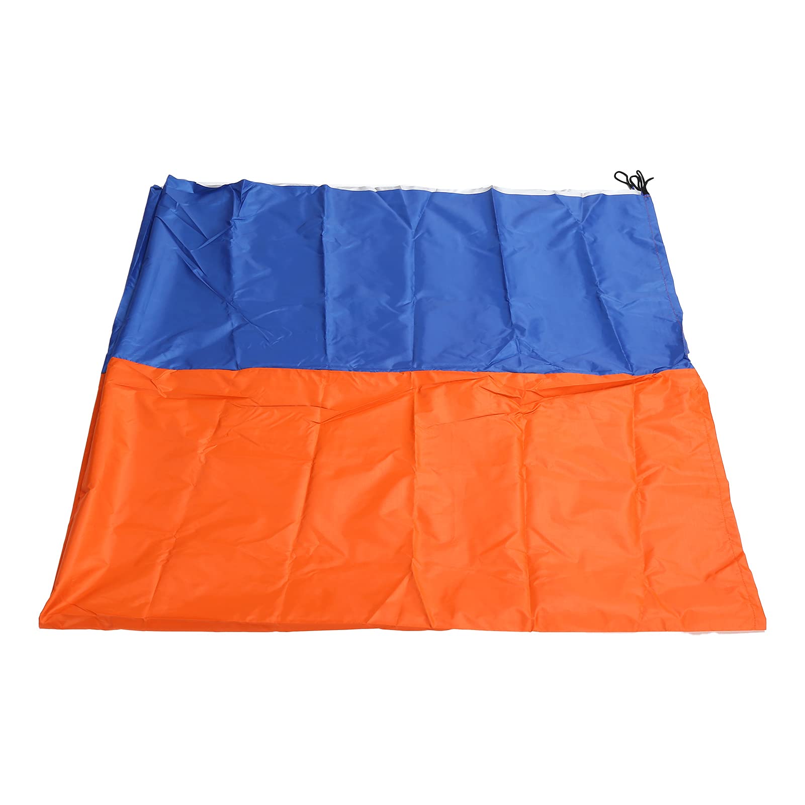 Camping Mat, UV Proof Insulation Sunshade Waterproof Sandproof Multipurpose for Outdoor for Beach(Two-Color (Blue-Orange))