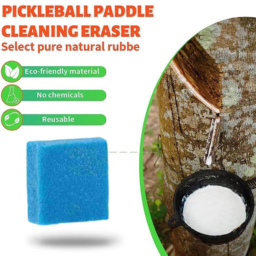 Gomma Per Pulire Paddle Pickleball - Rimuove Macchie E Graffi Dalle Racchette - Foto 10