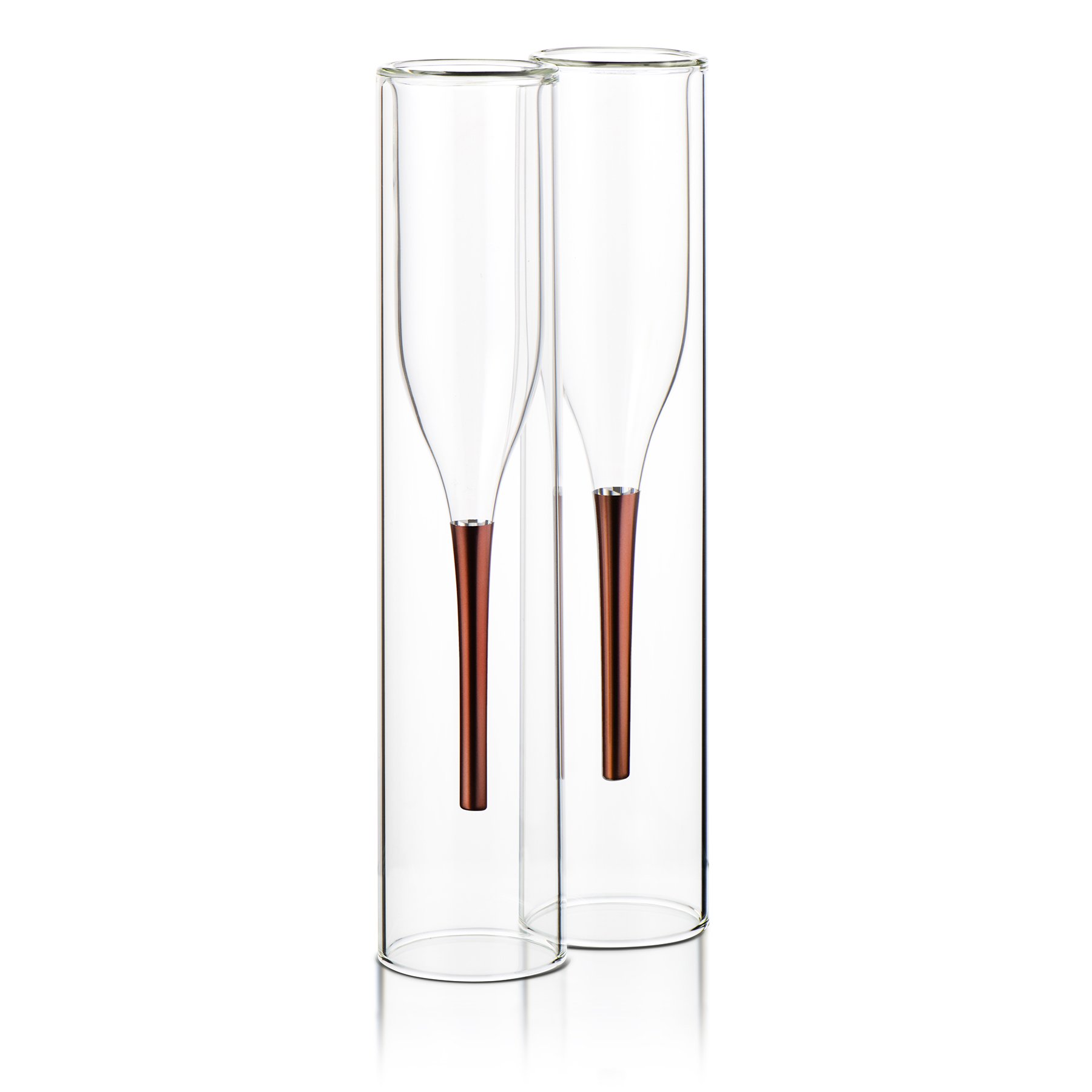 Amazon | 'Thumbs Up Ioflut/Inside Out Champagne Flutes (Set of 2