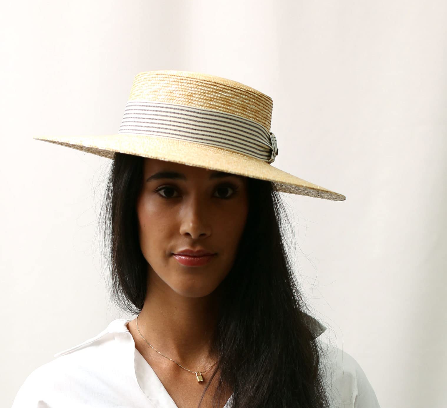 B Couture - Cappello Tesa Larga Donna Madeline