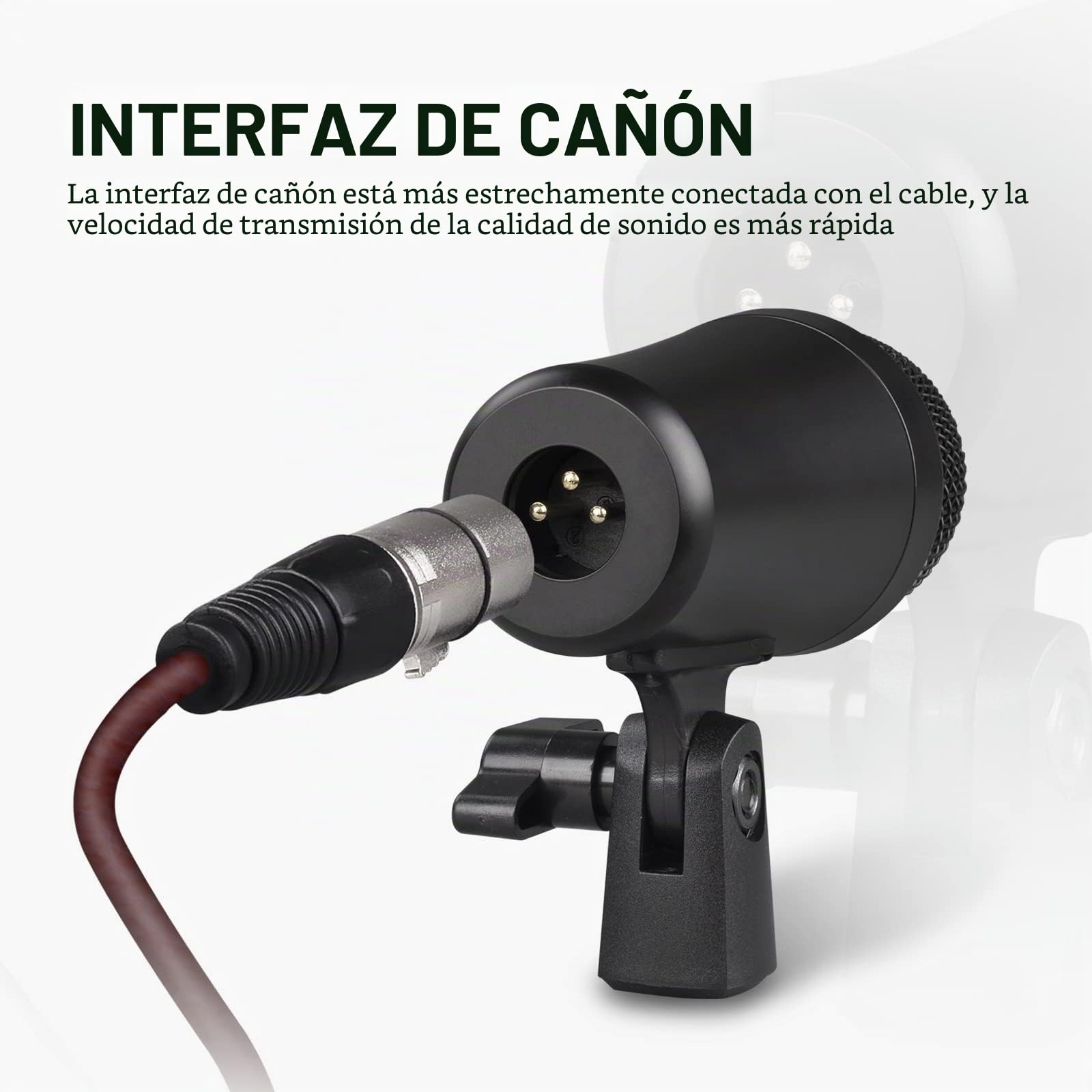 D Debra DK7 Pro - Kit de 7 micrófonos con Cable para batería (Incluye micrófonos, Clip de micrófono, con Opciones para Bateristas, cajoneras, Rack/Floor TOMS, Congas y Cymbals