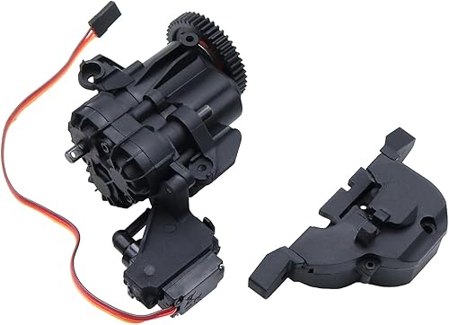 Miniatura 7 de Caja de cambios de doble velocidad con engranajes internos servo y transmisión para 110 RC Crawler TRX4 TRX6 piezas de actualización