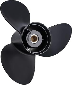 14.3X21 | 3817469 OEM Upgrade Aluminum Outboard Moto Boat Propeller fit Volvo Penta SX Drive All Models Engines 130-300 HP 3.0L/4.3L/5.0L/5.7L/5.8L/7.4L/8.2L, 19 Spline Tooth