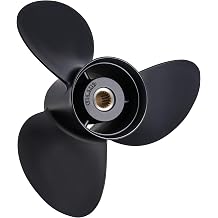 14 1/2X19 | 3817468 OEM Upgrade Aluminum Outboard Moto Boat Propeller fit Volvo Penta SX Drive All Models Engines 130-300 HP 3.0L/4.3L/5.0L/5.7L/5.8L/7.4L/8.2L, 19 Spline Tooth