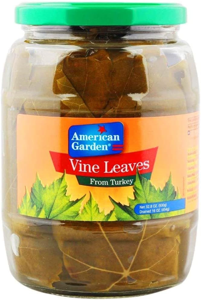 American Garden Grape Leaves Jar 930g