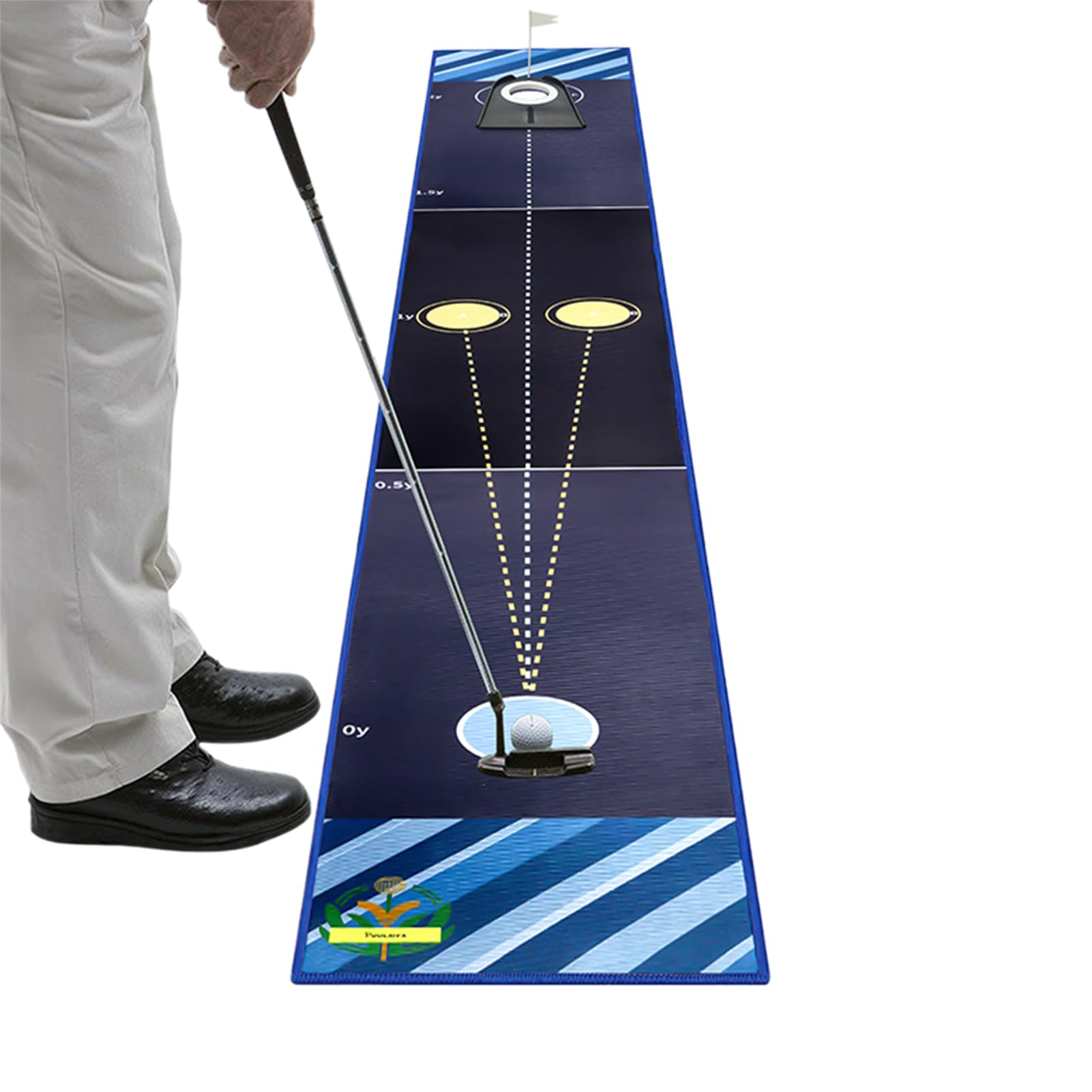 Alfombrilla de Putting Verde Accesorios de Golf Antideslizantes
