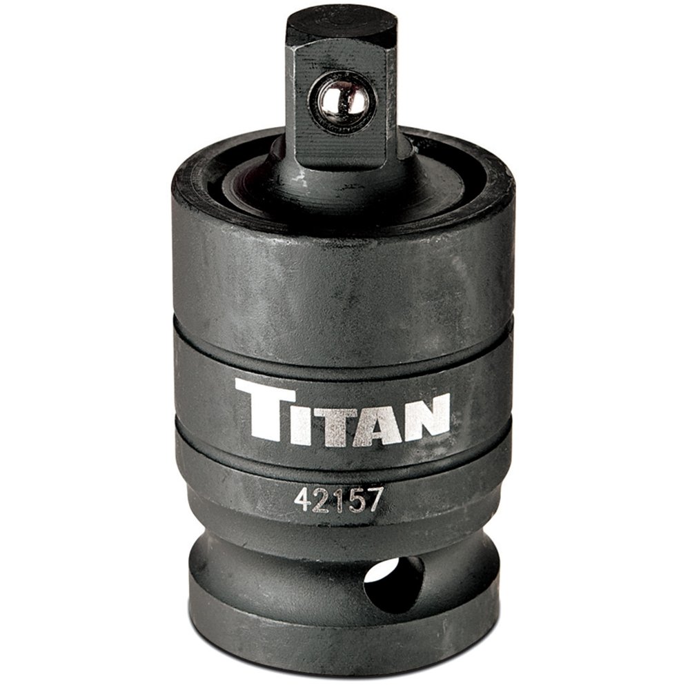 Titan 42157 1/2" To 3/8" Drive Locking Wobble Reducing Adapter