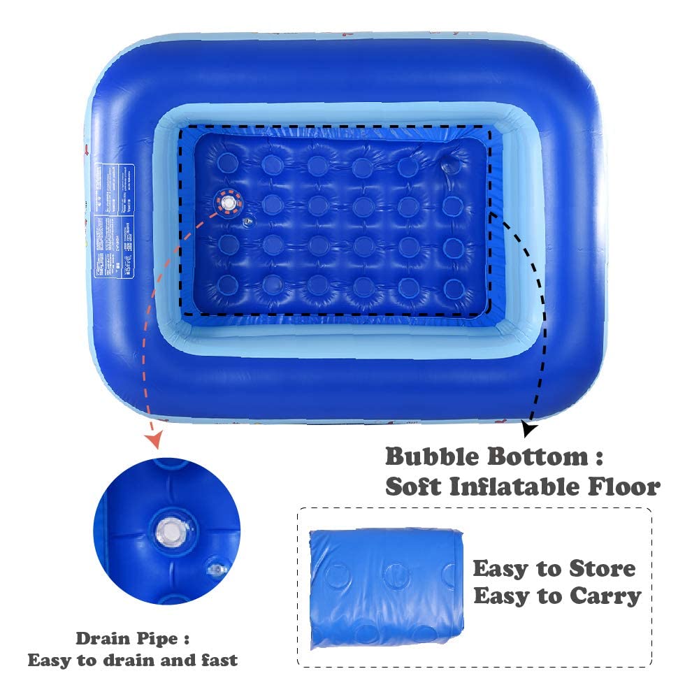 最大85OFFクーポン lakibox28特別価格YBGQ Paddling Pool for Summer Water Party