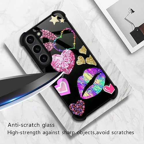 Miniatura 212 de Funda para Samsung Galaxy S23 Plus, protección de grado militar, esquinas a prueba de golpes, funda antiarañazos para Samsung Galaxy S23 Plus, flor