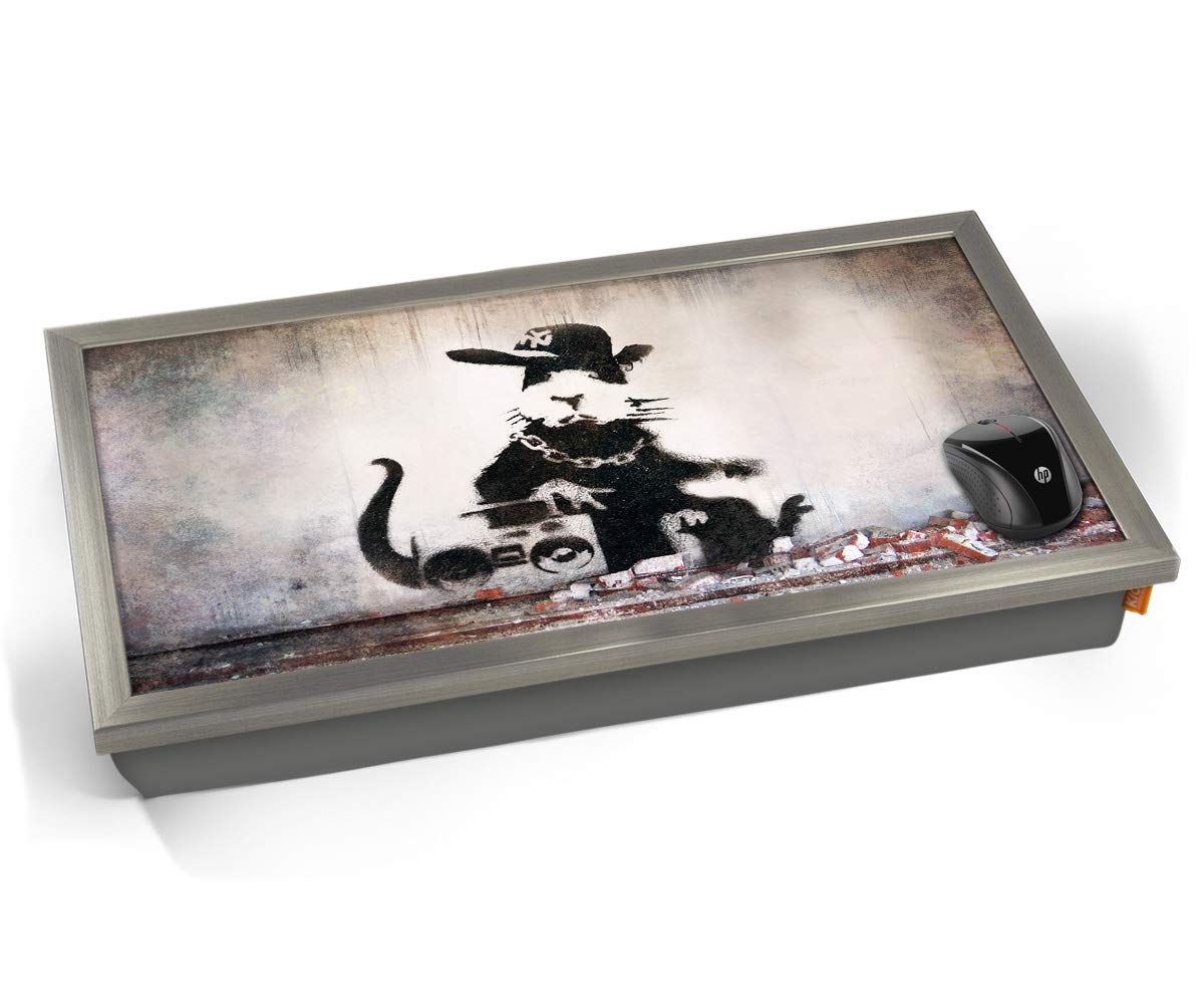 Buy KICO Banksy Rap Rat Cushioned Bean Bag Extra Wide Large Laptop Lap