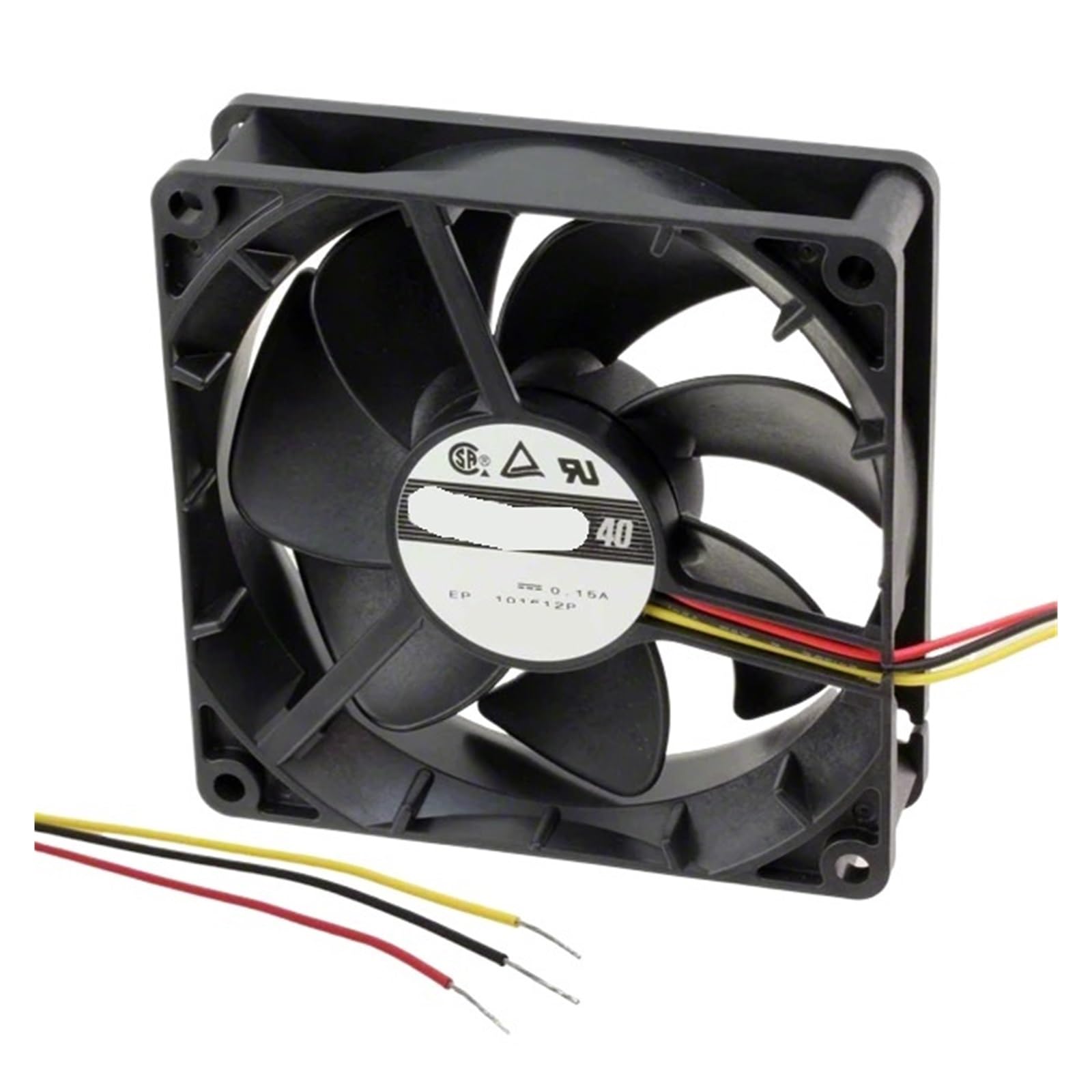 Peqyuacte One Color 109P0412b301 12Vdc Fan 40X40x28mm 3.36W 3Wire 10300Rpm