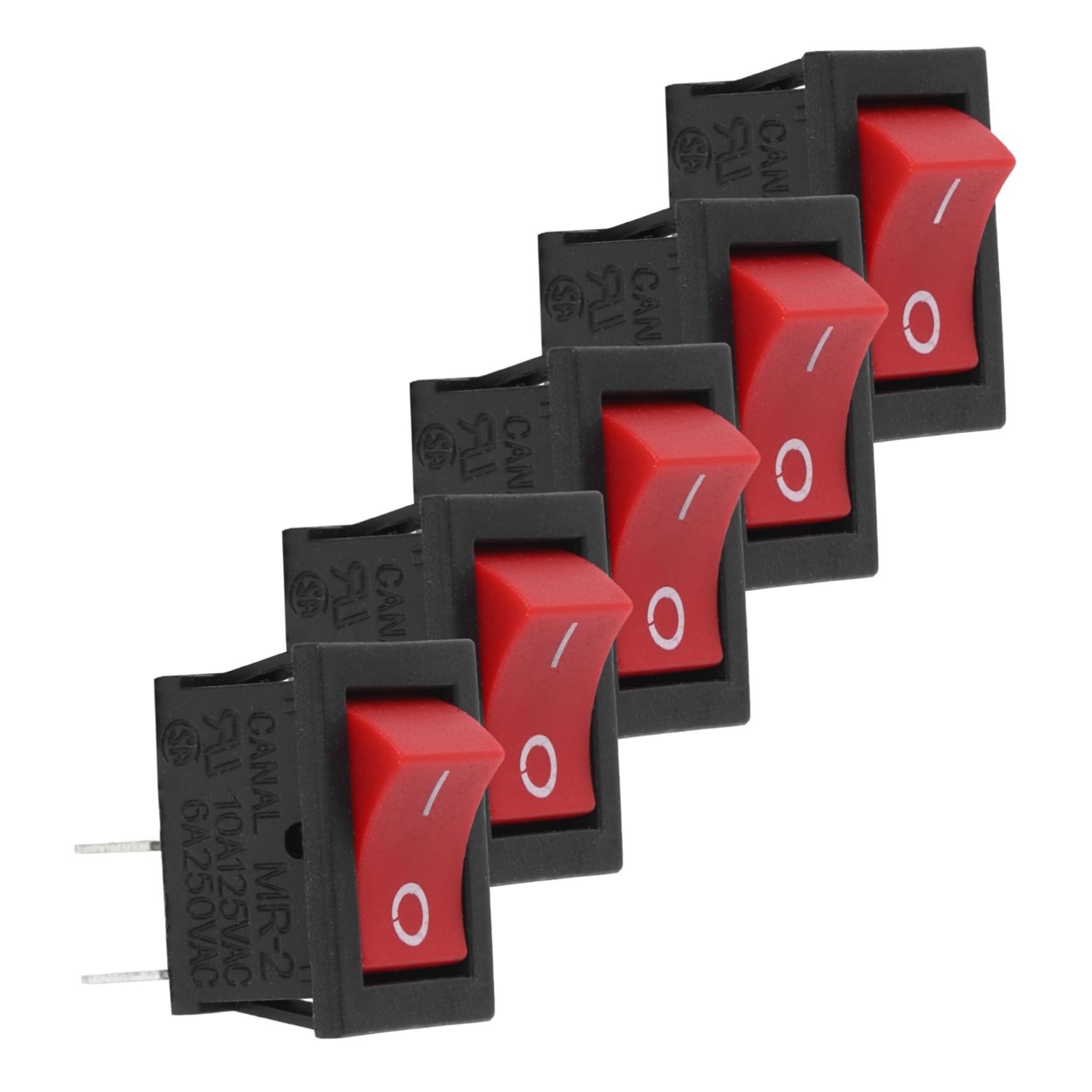 SEWACC Replacement Switch for Water Dispenser Boat Toggle Switch Heavy Duty 2-pin 2-Gear Light Feature