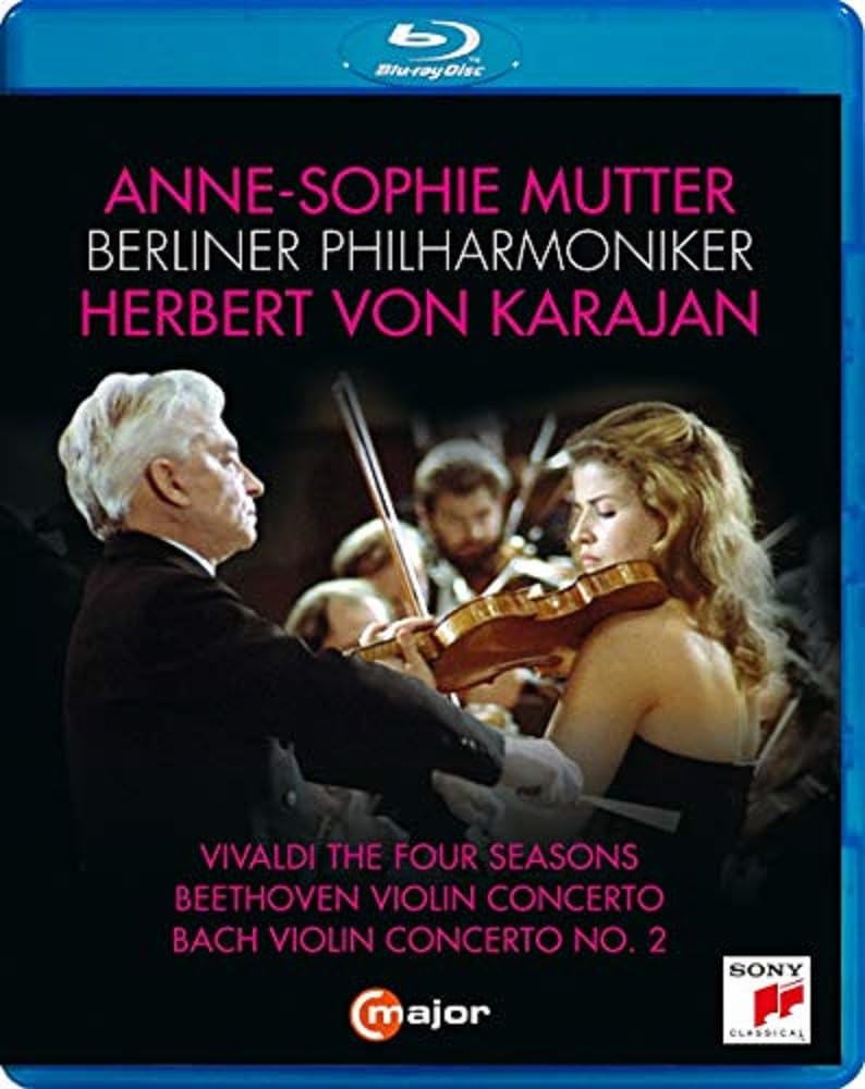 Anne-Sophie Mutter, Berliner Philharmoniker, Herbert von Karajan [Blu-ray] [Region Free]