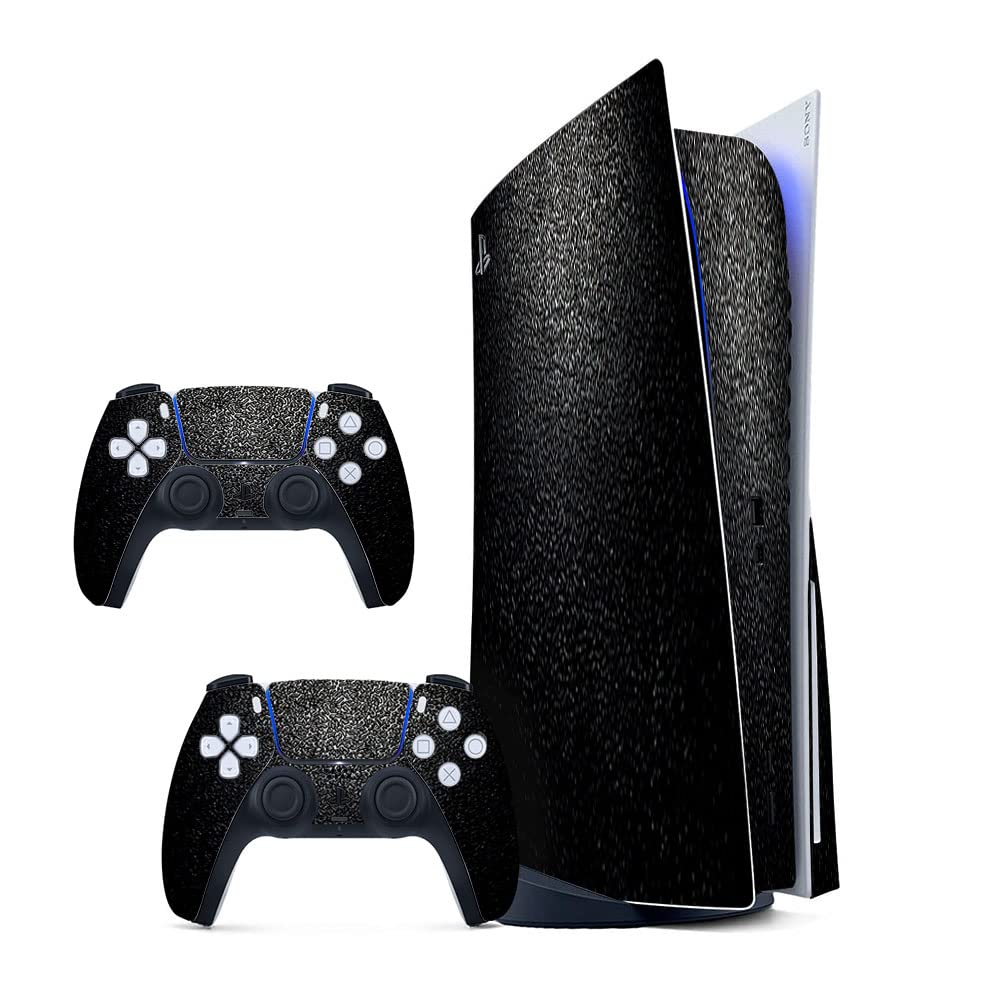 GADGETS WRAP Printed Vinyl Skin Sticker Decal for Sony PS5 PlayStation 5 Disc Edition Console & 2 Controller (Skin Only, Console & Controller not Included.) - Black 1 (B0BW3QL3QS) Amazon Price History, Amazon Price Tracker