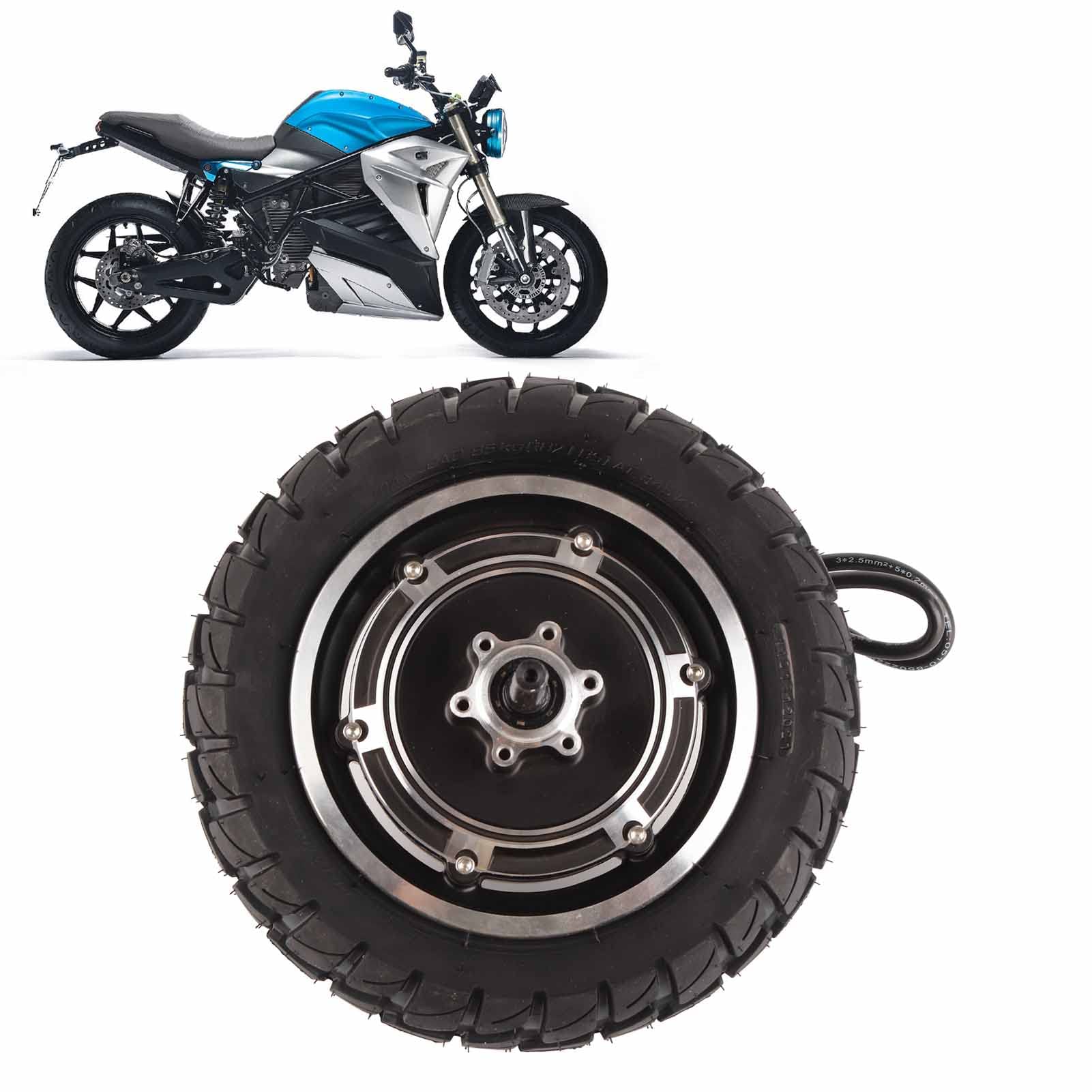 Motore del Ruota 10 Pollici 36V-60V 1500W per Kit Scooter Elettrico per Moto Fuoristrada