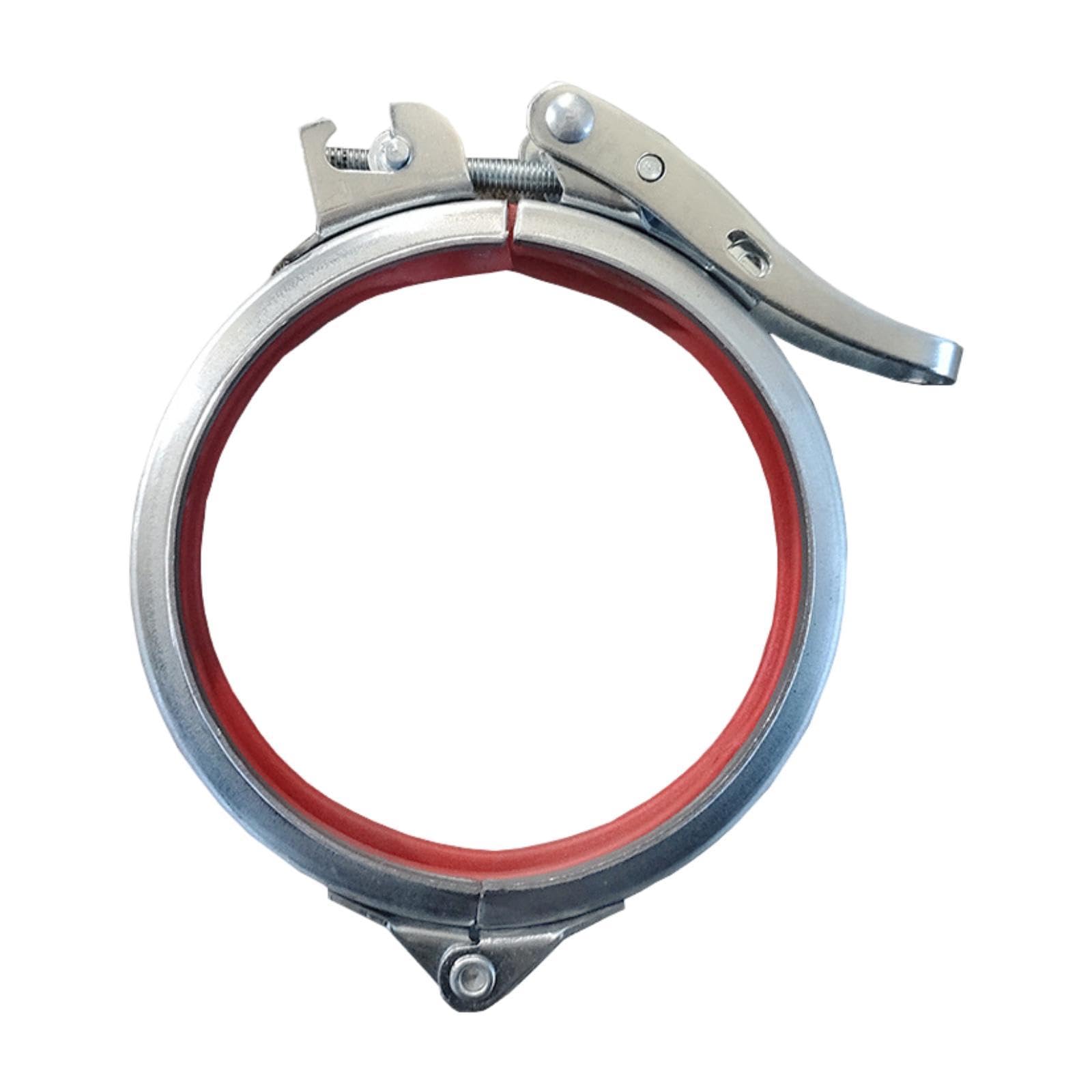 Abrazadera de Tubería Ajustable de Liberación Rápida, Fácil Instalación, Repuesto, Abrazadera de Conducto Ligera Multiusos, Clip para Tubería de, Diámetro interior 100 mm