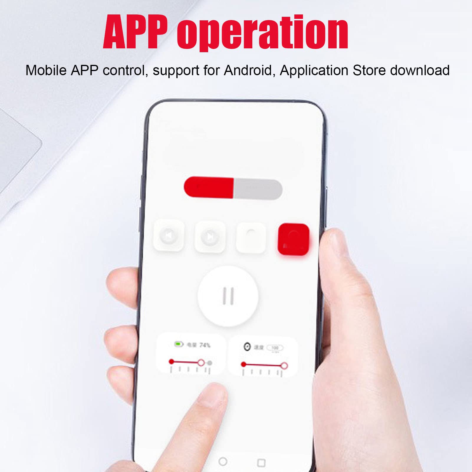 Yunseity 3 Ruote Camera Slider, App Telecomando Motorizzato Camera Video Slider, Time Lapse Slider, Compatibile con Fotocamera DSLR, Videocamera, Telefono