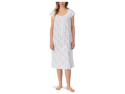 Eileen West Cotton Knit Cap Sleeve Waltz Nightgown Women