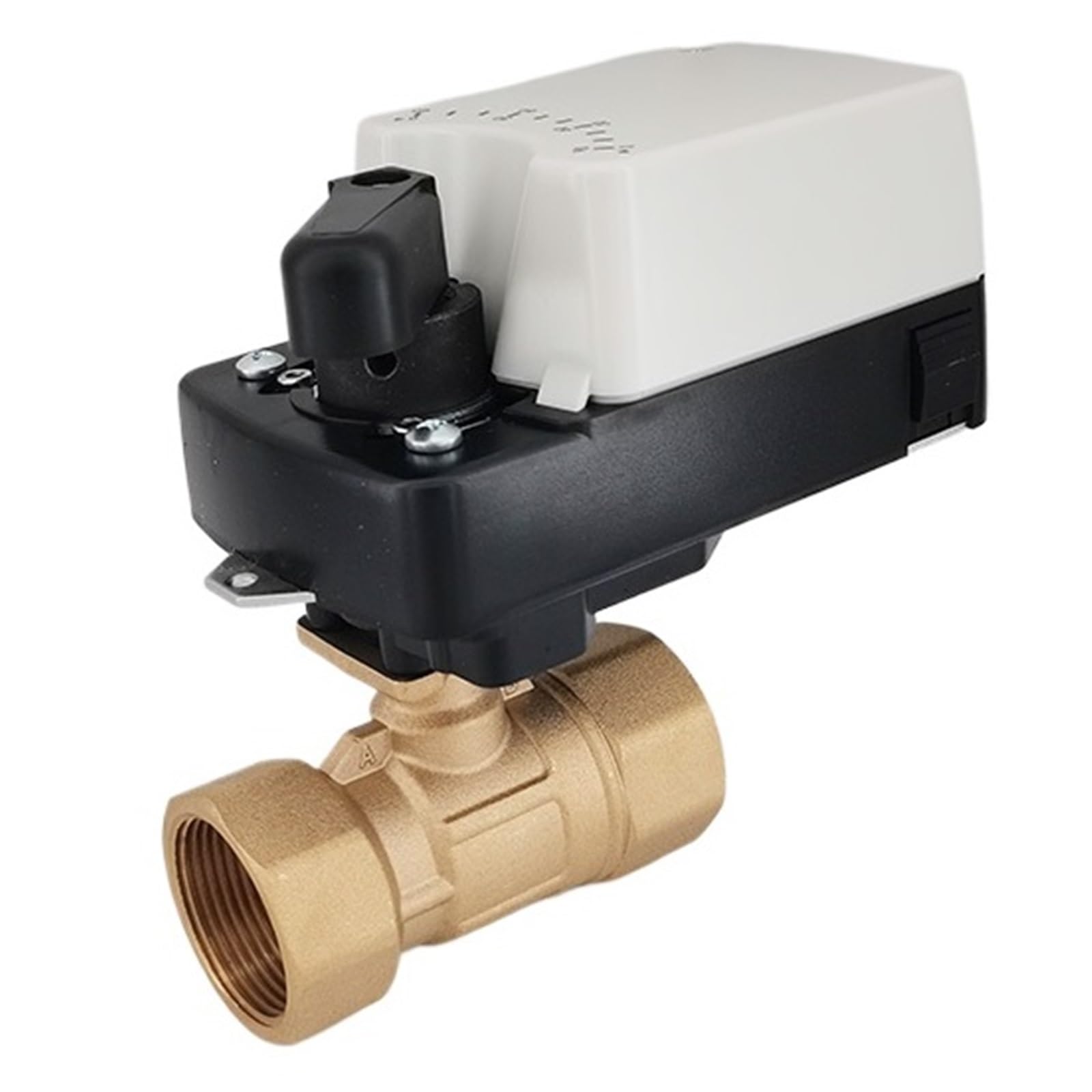 Vanne électrique de contrôle DN25 proportionnelle 2 voies servomoteur CVC 24V