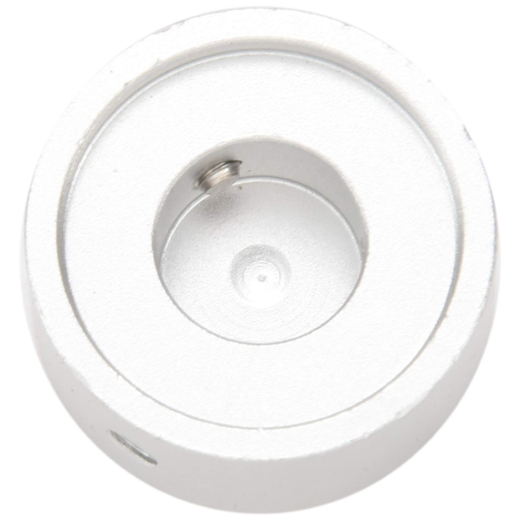 Bloepum Pedal buttons Effects Guitar Cap with Screw in Aluminum Alloy Silver