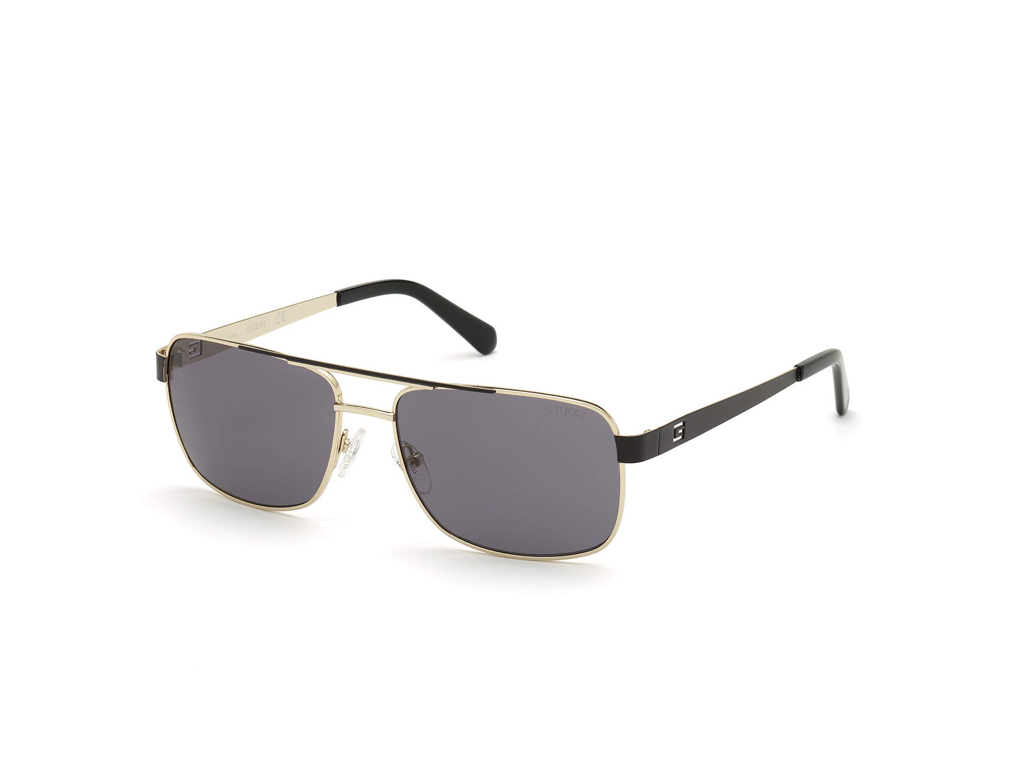 GUESS mens Classic Sunglasses, Gold, 58 15 150 US