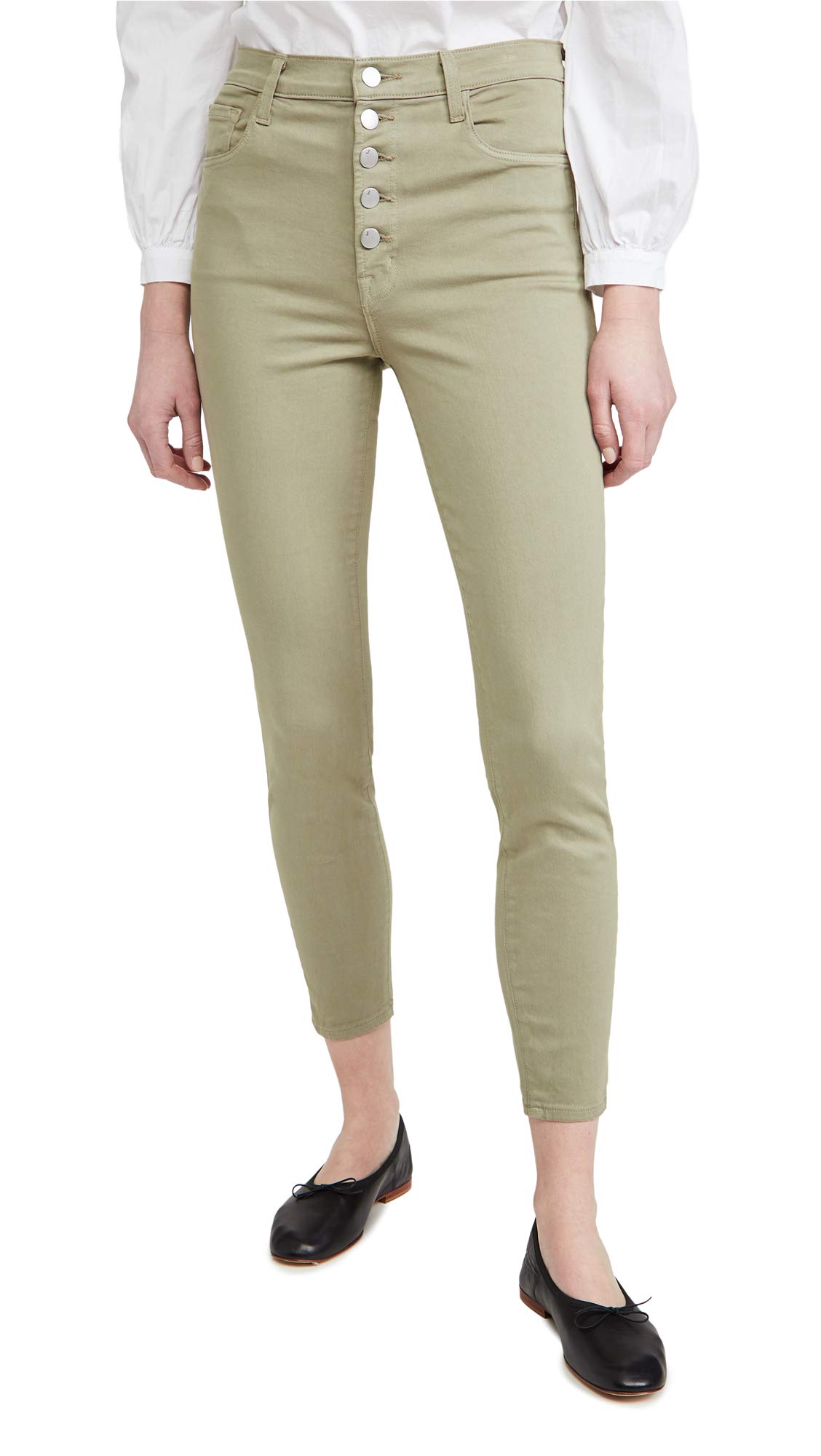 J Brand Jeansj Brand Womens Lillie High Rise Crop Skinny