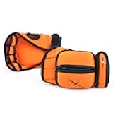 MaxxMMA Adjustable Weighted Gloves, 2 lb. Set - Removable Weight (2 x 0.5 lb. Each Glove) for Sculpting MMA Kickboxing Cardio Aerobics Hand Speed Coordination Shoulder Strength