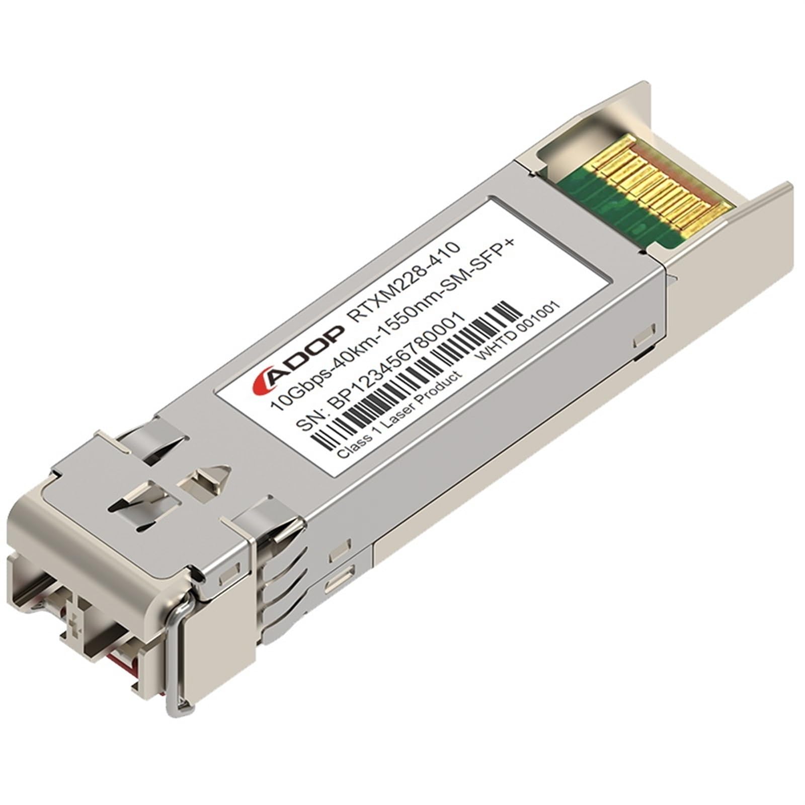 Module émetteur-récepteur optique 10GBASE-ER SFP+ fibre monomode 40km 1310nm duplex LC SFP-10G-ER40