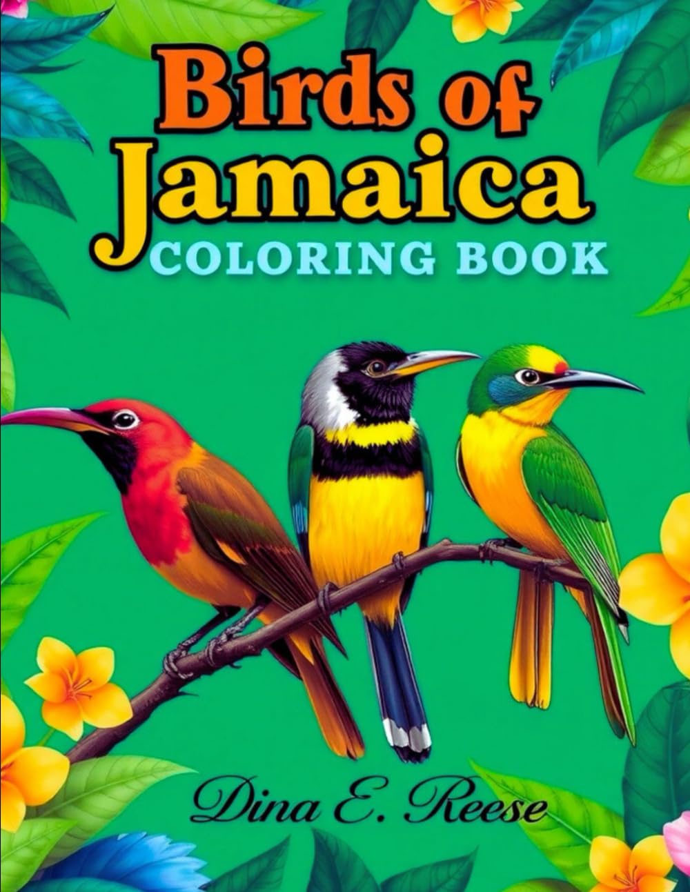 Birds of Jamaica: Coloring Book