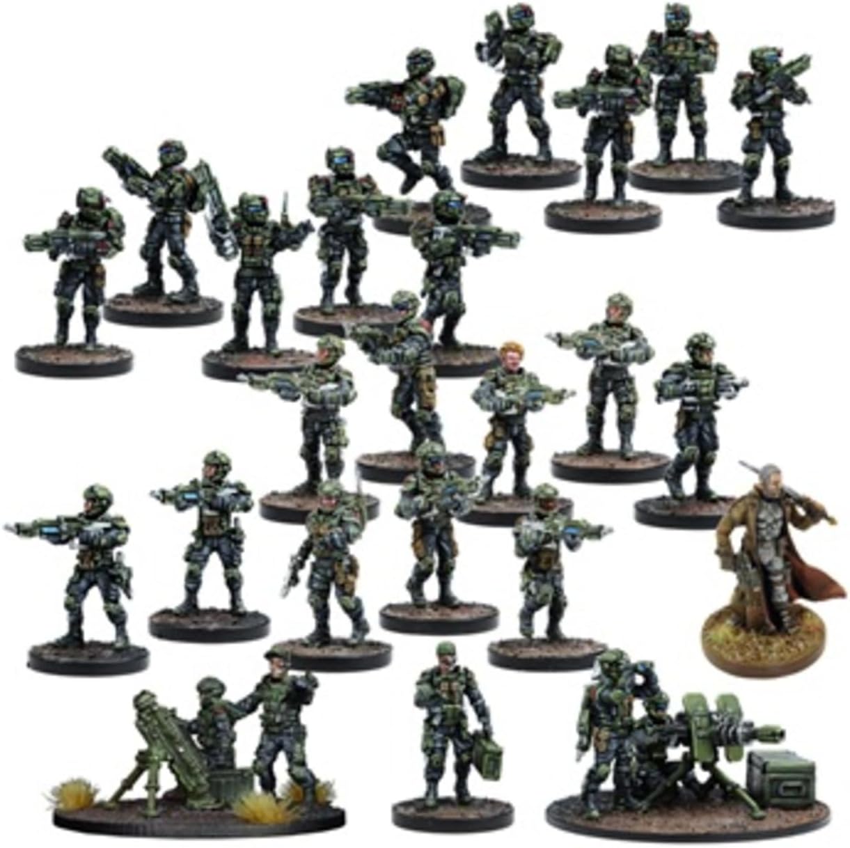 Mantic Games MGDZG101 GCPS Faction Starter Play Set