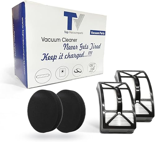 Kit de filtro de vacío de repuesto para filtro HEPA lavable Bissell CleanView 2488, 2487, 2489, 2489, 2491, PowerClean 2494 Vacuum 4PK # Comparar