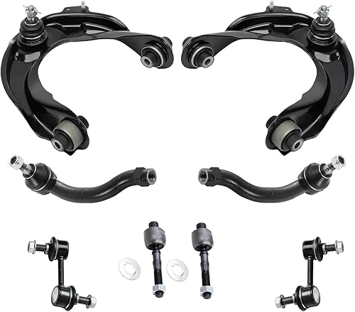 Miniatura 222 de Detroit Axle - Kit de suspensión delantera de 8 piezas para Toyota Sienna 2004-2010, brazos de control inferiores con rótulas interiores exteriores