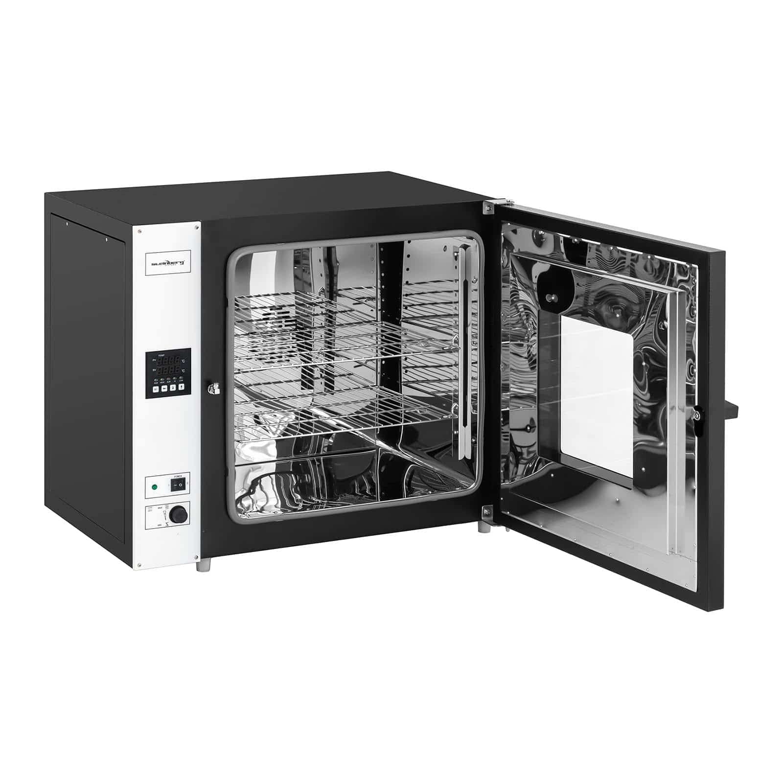 Steinberg Systems Étuve De Séchage Pour Paillasse Laboratoire Four Convection SBS-ADO-2000 (136 l, 2 170 W, 50-300 °C, Protection Antisurchauffe, Affichage LED, Acier & Inox)