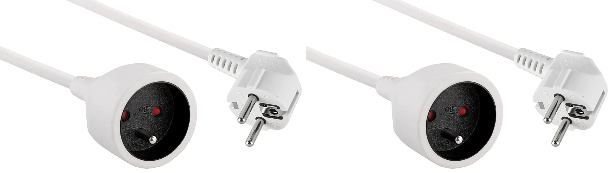 Câble électrique 5 mètres Electraline pour alimenter un appareil loin d'une prise
