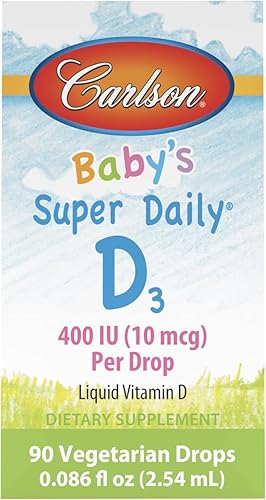 Miniatura 7 de Carlson Laboratories Super Daily D3 para bebé, 0.3 libras