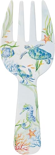 Miniatura 4 de UP ware - Juego de 2 utensilios de melamina de melamina para servir ensalada de 2 piezas, incluye cuchara para ensalada y tenedor de ensalada