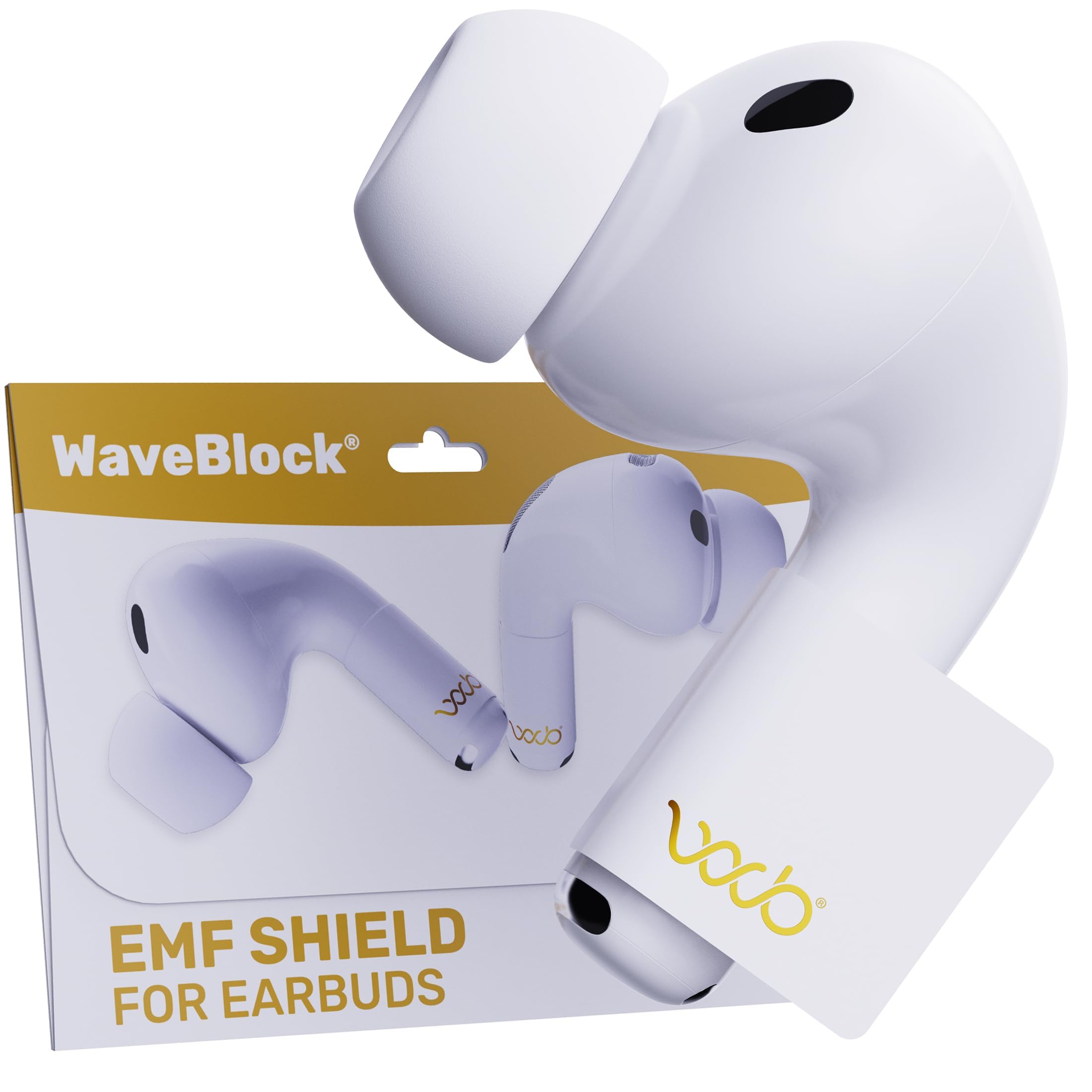 WaveBlock EMF Shield Sticker for AirPods