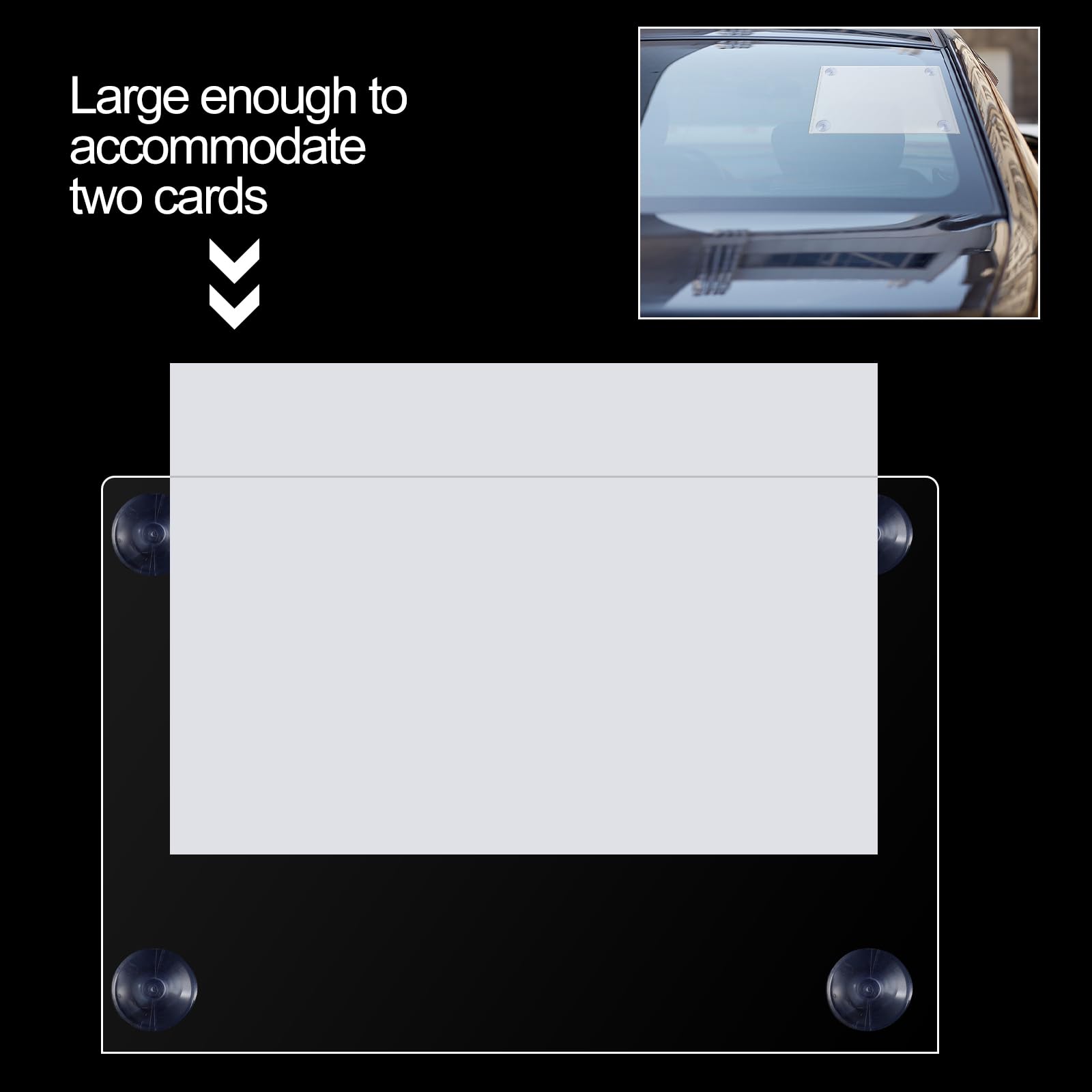 15 Pcs Permit Holder For Car Windscreen, Parking Permit Holder, Permit