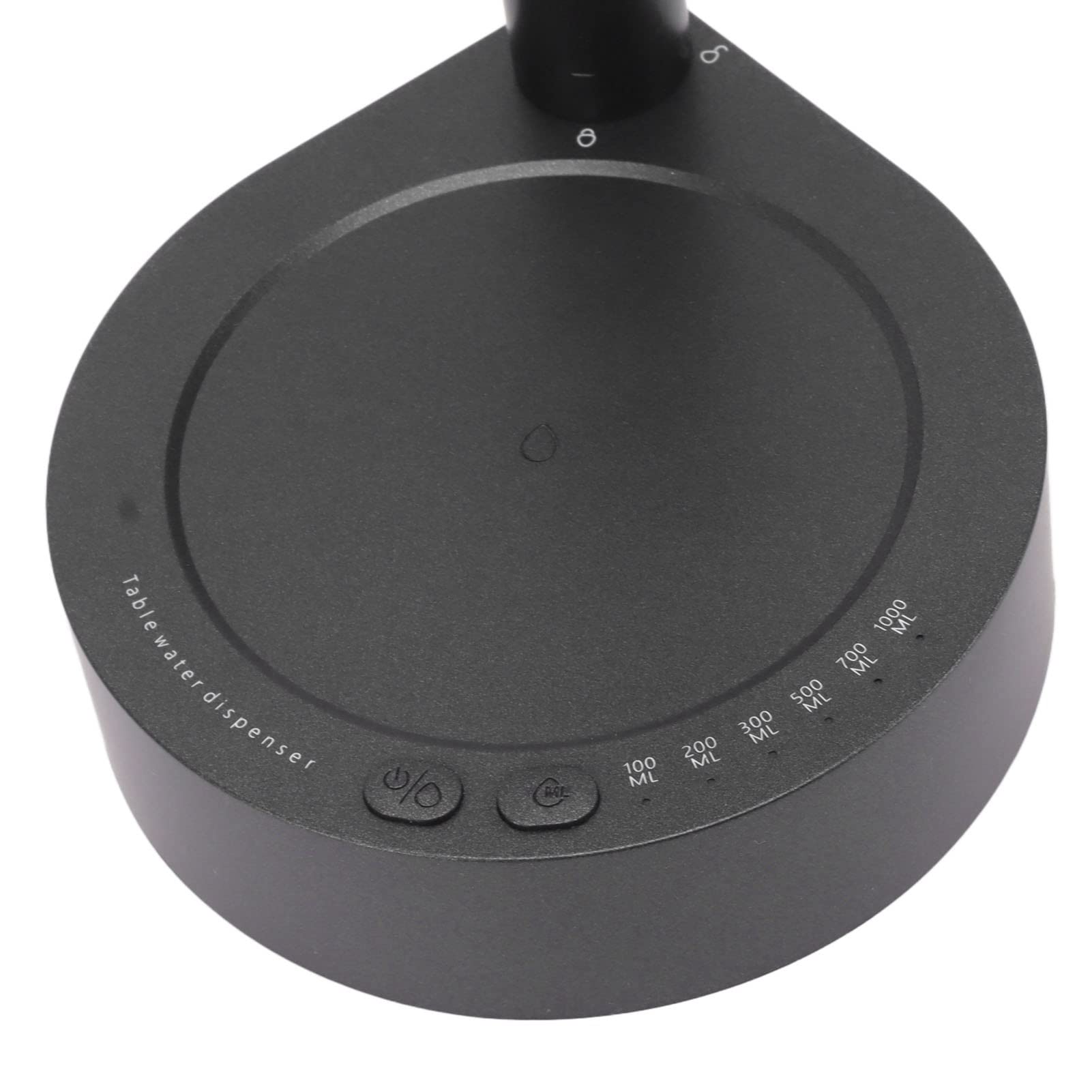 Kabellose Wasserflaschenpumpe, Kabellose Wasserflaschenpumpe, Abnehmbarer Automatischer Wasserspender, Tragbarer Wasserpumpenspender für Zuhause, Küche, Büro (Schwarz)
