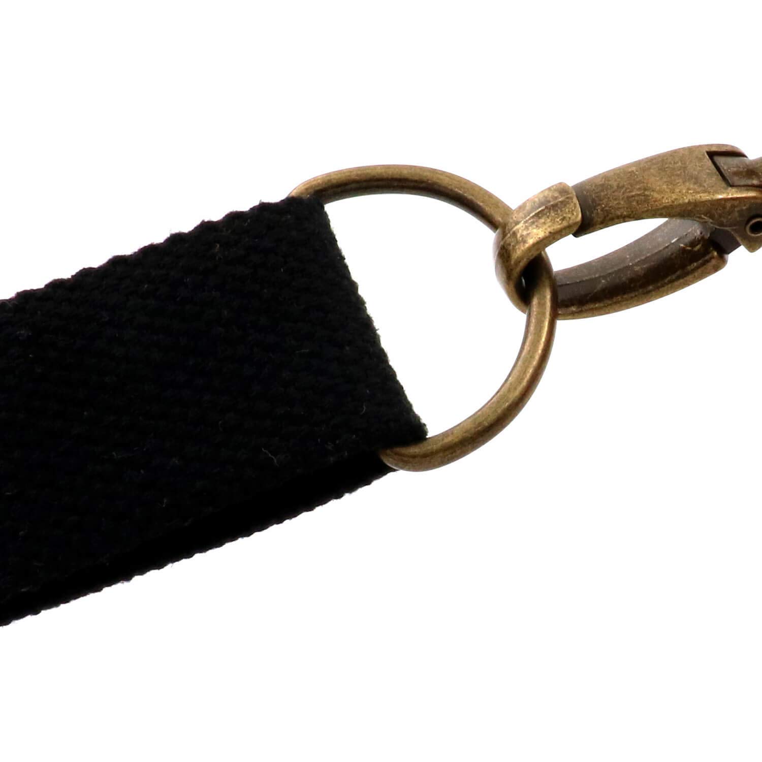 Fibbia Anello A D In Metallo Nero 3,8 Cm - Per Cinghie, Borse E Progetti Fai Da Te - Confezione Da 1 Pezzo