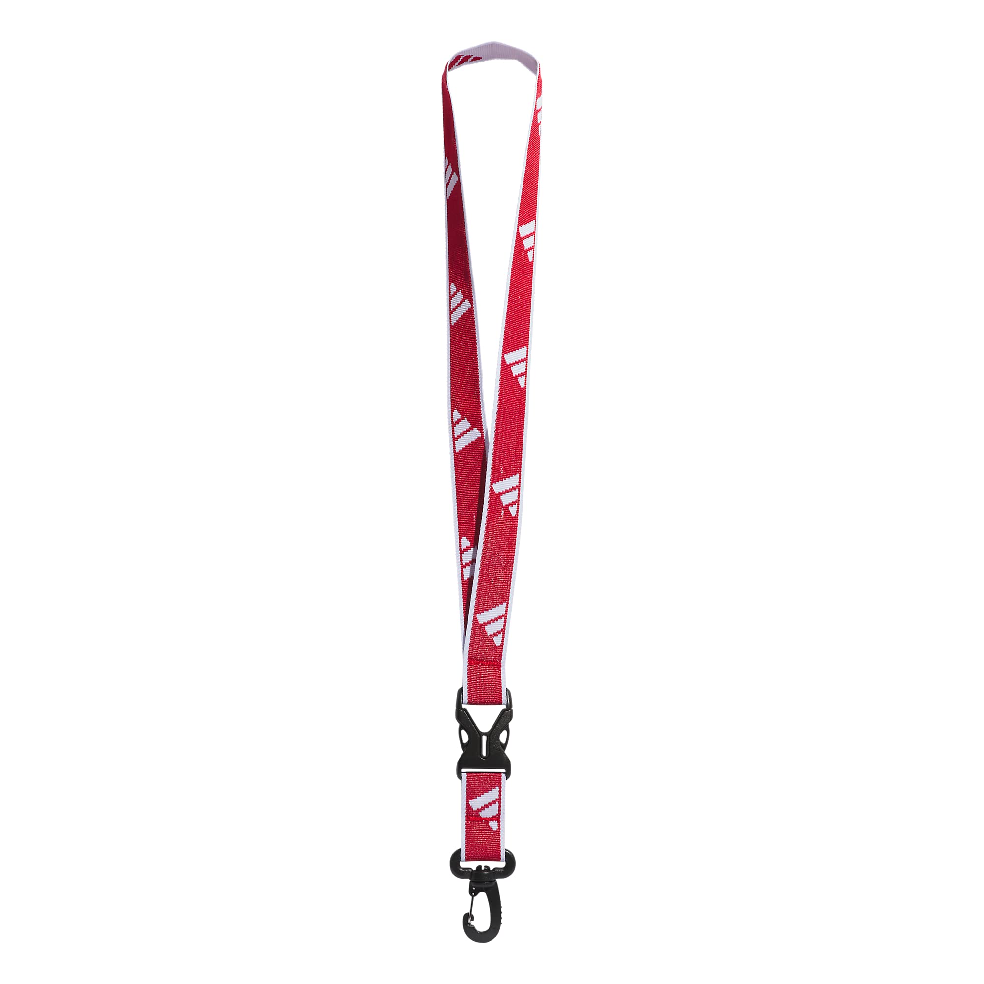 adidas unisex-adult Lanyard for Keys, Id Badge Holder, Keychain With Breakaway Buckle