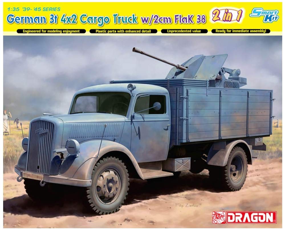 Amazon | ドラゴン 1/35 第二次世界大戦 ドイツ軍 3トン 4×2カーゴ