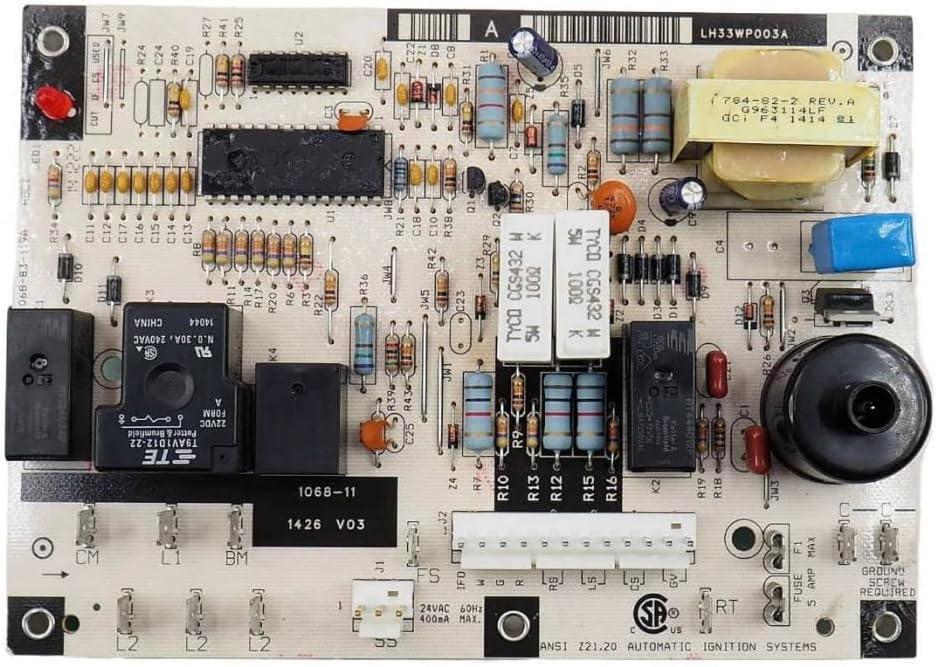 1068-11, LH33WP003A Furnace Control Circuit Board Compatible with Carrier