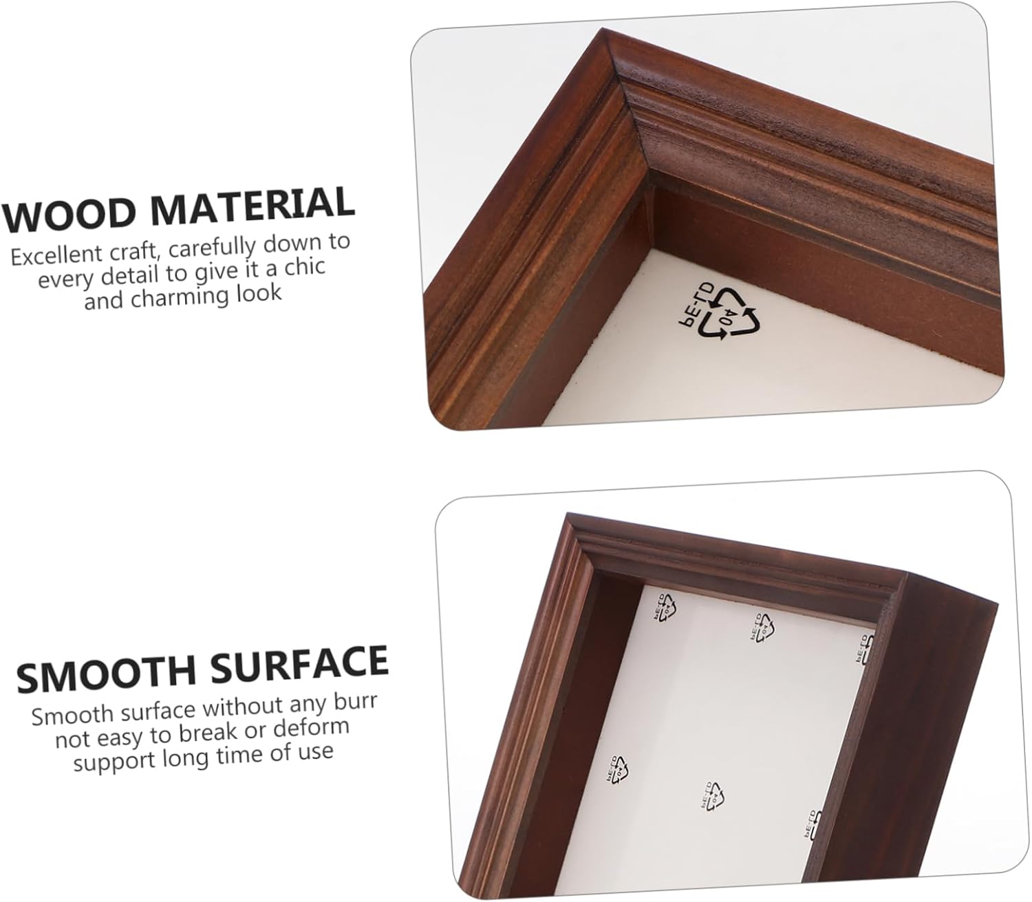 Elegant Photo Shadow Box Frame for Dried Flowers Rustic A4 Size Display Case for Home Decor